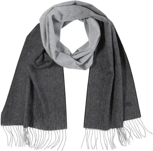 Ombré Cashmere Scarf In Beige