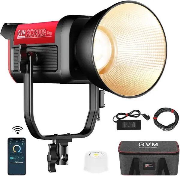 GVM PRO-SD300B Bi-Color LED Monolight