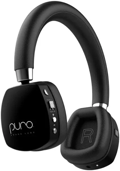 Puro Sound Labs PuroQuiet Plus On-Ear Active Noise Cancelling Bluetooth Headphones