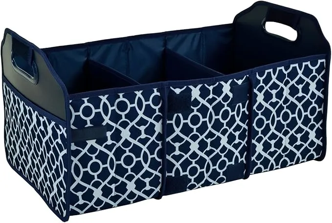 Picnic at Ascot 3 Section Folding Trunk Organizer- Designed & Quality Approved in the USA