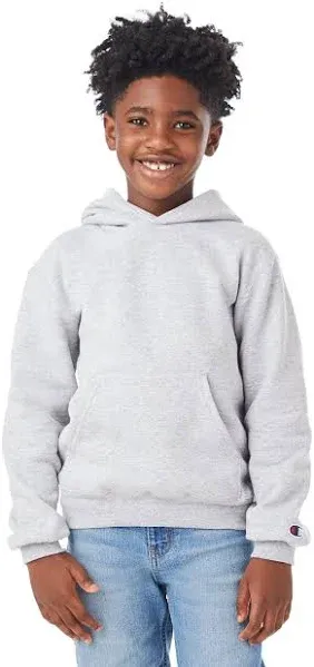 Champion Powerblend Youth Hooded Sweatshirt S790