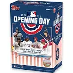 2022 Topps Opening Day Baseball Blaster Value Box - 154 Trading Cards