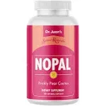 Santo Remedio Nopal. Sugar and Gluten Free Dietary Supplement. Prickly Pear Cactus Dietary Supplement. 700 mg, 180 Capsules