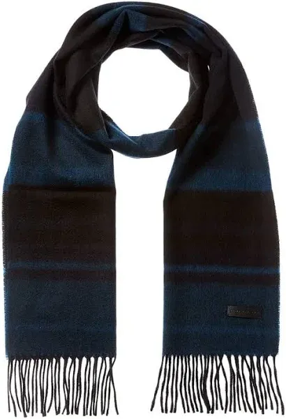 BRUNO MAGLI Colorblocked Cashmere Scarf