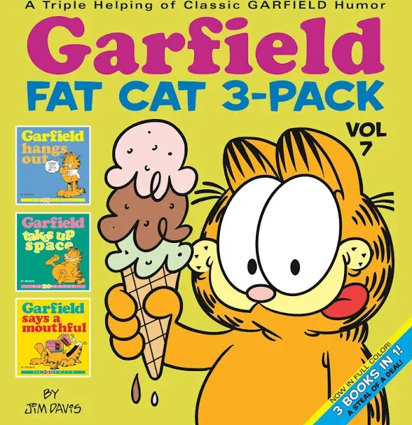 Garfield Fat-Cat 3-Pack, Volume 7 Jim Davis Paperback