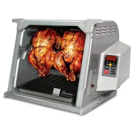 Ronco ST5000PLAT Digital Showtime Rotisserie, Platinum Edition, Cooks Food Pe...