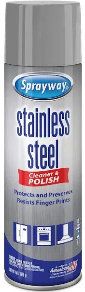 Stainless Steel Cleaner & Polish, Water Based, 15 oz.