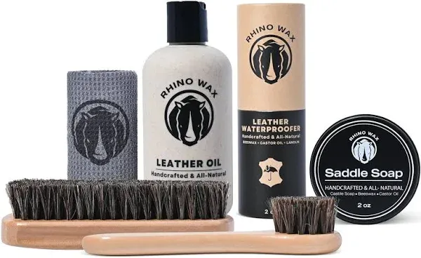 Rhino Wax Leather Boot Care Kit