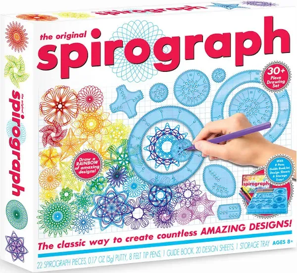 Spirograph Original, Multicolor, One Size (SP202) For 1 Size, Multicolor 