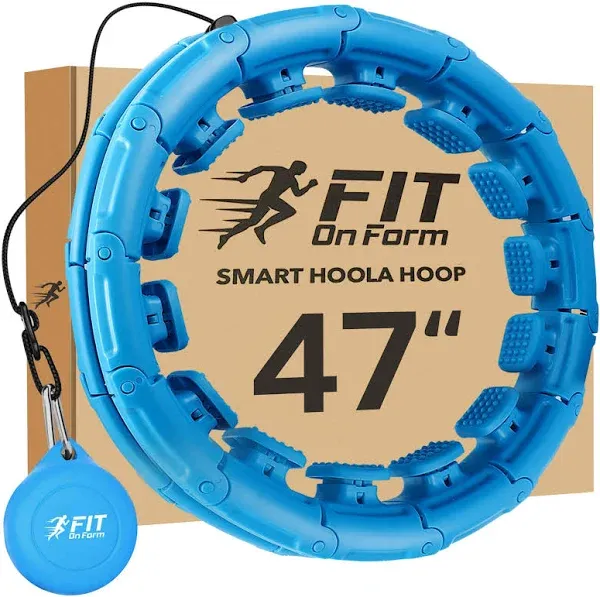 Smart Hula Fit Hoop for Adult Weight Loss-Infinity Exercise Hoola Hoop