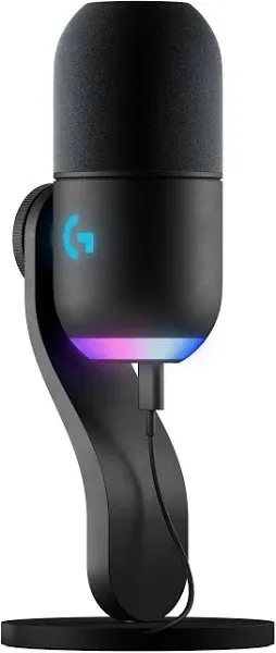 Logitech G Yeti GX Dynamic RGB Gaming Microphone with LIGHTSYNC - Black