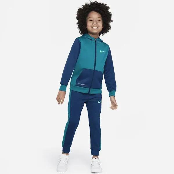 Boys 4-7 Nike Therma-FIT Colorblock Full-zip Jacket & Joggers Set