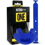 Nxtrnd One Football Mouth Guard, Strap Included, Fits Adult &amp; Youth (Royal Blue)