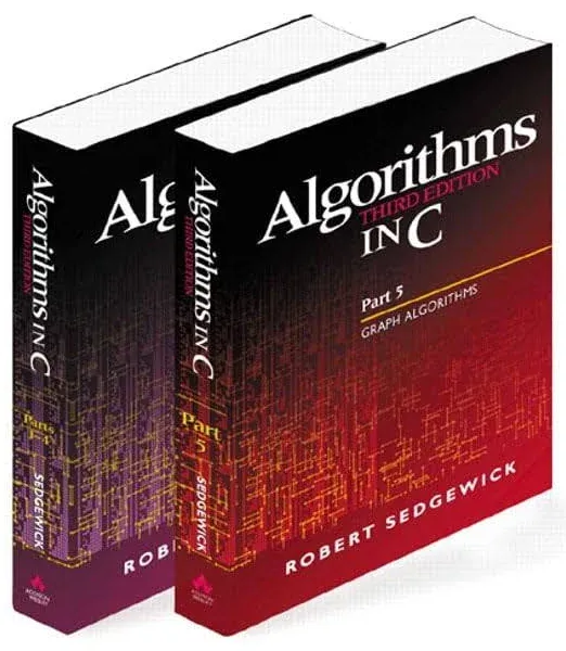 Algorithms in C Parts 1-5: Fundamentals Data Structures Sorting Searching and Graph Algorithms