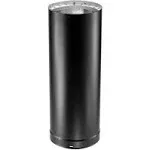 DuraVent 6DVL-12 DVL 6" Double Wall Black Pipe - 12"