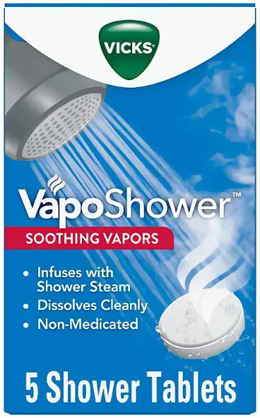 Vicks VapoShower Soothing Shower Tablets