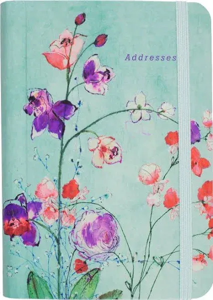 Peter Pauper Press Fuchsia Blooms Address Book