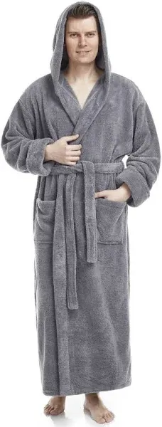 Arus Men's Soft Fleece Robe