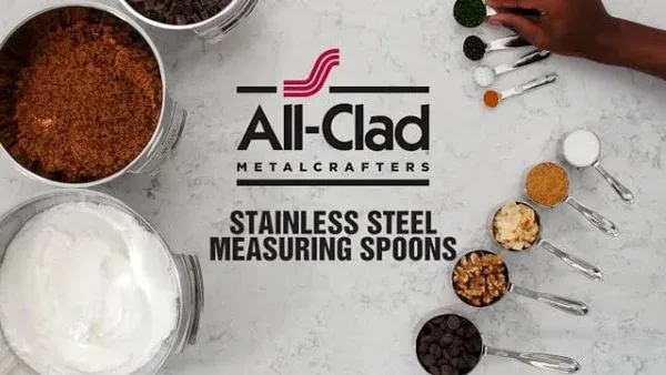 All-Clad Stainless Steel Measuring Spoon Set