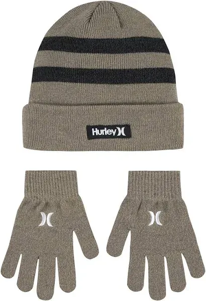 Hurley Kids' One and Only Beanie and Glove Set