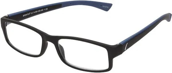 Sav Sportex Reading Glasses Modern Rectangular Frame