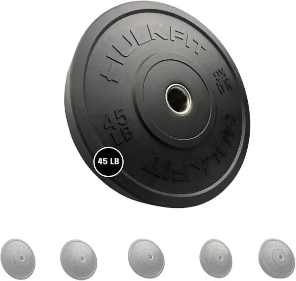 HulkFit Olympic Bumper Plates