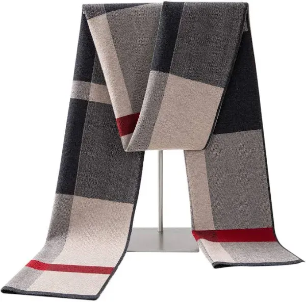 Lallier Men's Merino Wool Scarf with Gift Box