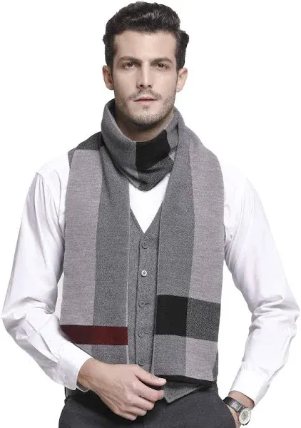 Riona Men's Cashmere Wool Scarf