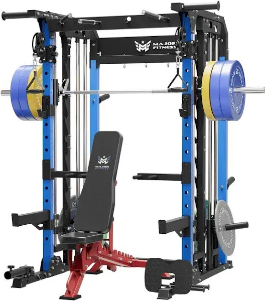 Major Fitness B52 All-in-One Smith Machine & Power Rack Package