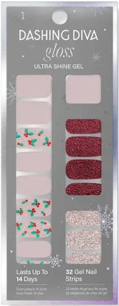 Dashing Diva Gloss Nail Art - A Rose Holiday - 32ct