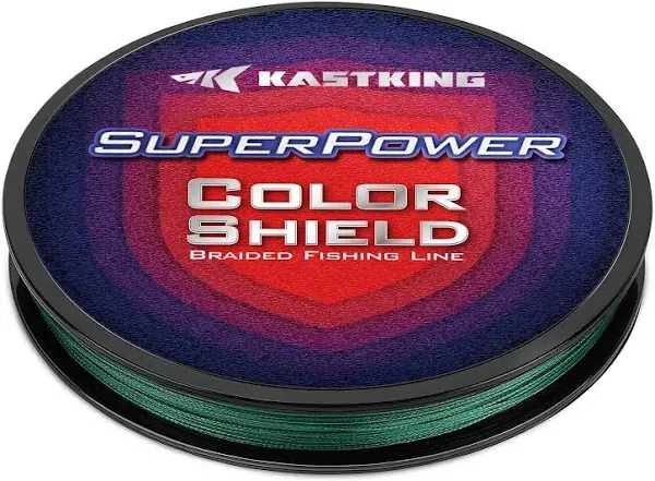 KastKing SuperPower ColorShield Braided Fishing line