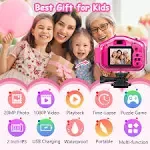 Agoigo Kids Waterproof Camera Toys for 3-12 Year Old Boys Girls Christmas Birthday Gifts Children's HD Digital Action