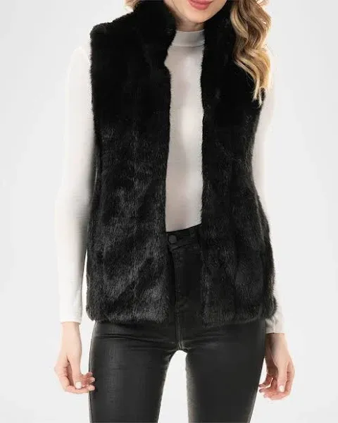 Fabulous Furs Signature Faux-Fur Vest - Inclusive Sizing