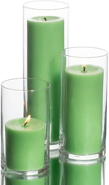 Richland Pillar Candles & Eastland Cylinder Holders