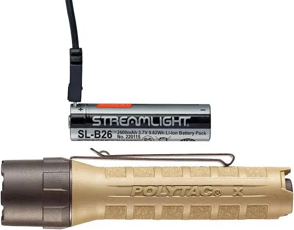 Streamlight PolyTac X USB Flashlight