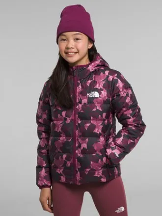 The North Face Girls' Reversible North Down Hooded Jacket