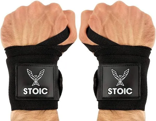 Wrist Wraps Weightlifting, Powerlifting, Cross Training, Bodybuilding with Th...