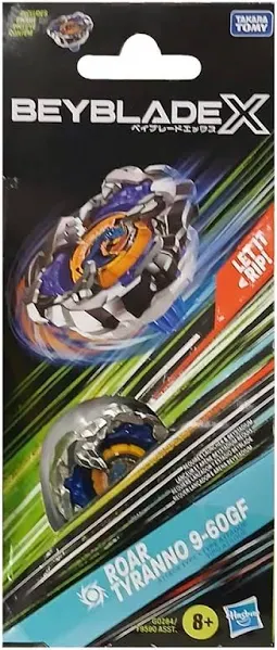 Beyblade Roar Tyranno Top Booster Pack Set