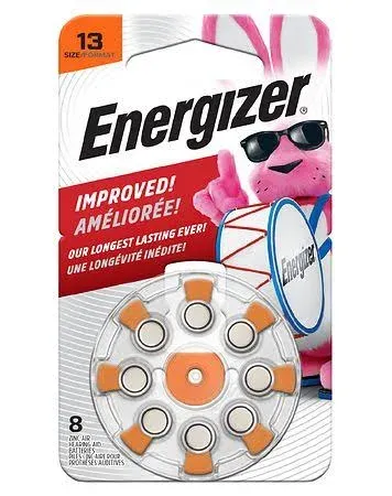 Energizer Hearing Aid Batteries Size 13