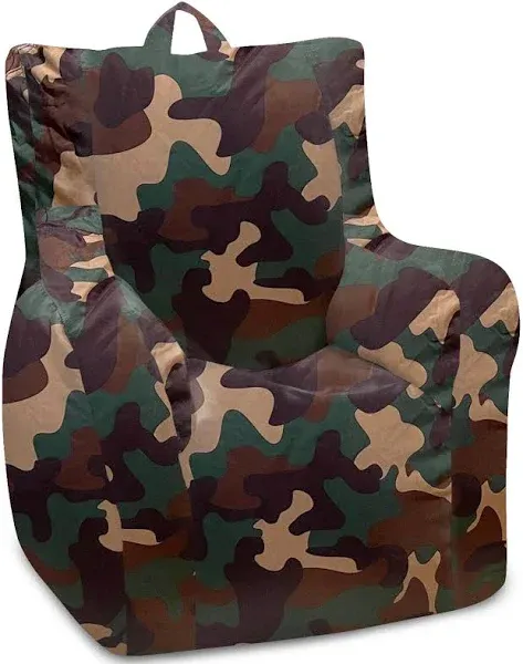 Posh Creations Structured Comfy Bean Bag Chair