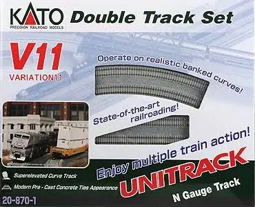 Kato Unitrack V11 Double Track Set