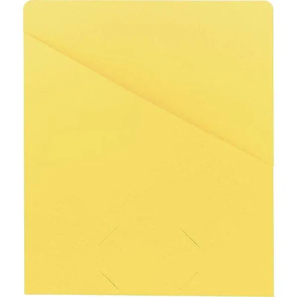 Smead™ File Jackets, Letter Size, Yellow, 25/Pack