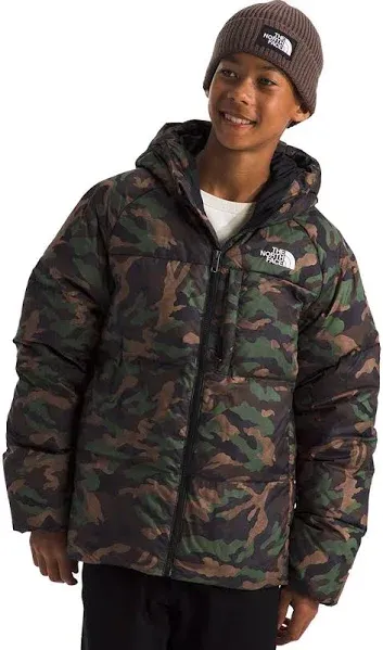 THE NORTH FACE Boys' Reversible North Down Hooded Jacket