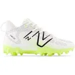 New Balance Freeze V4 Jr White Lacrosse Cleats