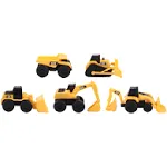 CAT Construction Toys, Little Machines 5pk Truck Toy Set, 5 Piece set 