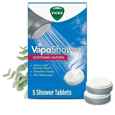 Vicks VapoShower Soothing Shower Tablets