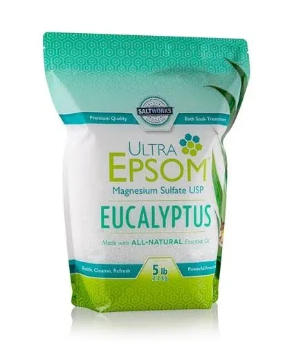 Saltworks Ultra Epsom Salt - Lavender 2 lb