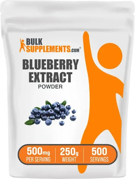 BulkSupplements.com Blueberry Extract Supplement