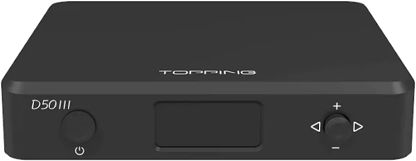 Topping - D50 III Desktop DAC - Silver