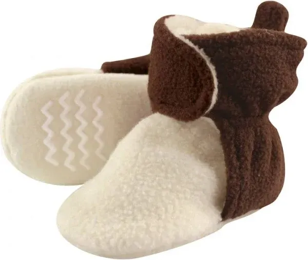 Hudson Baby Baby and Baby Cozy Fleece Booties